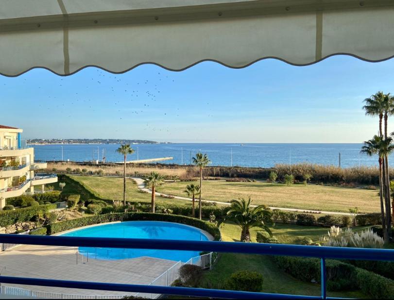 Vue Mer Juan Les Pins Antibes Esterno foto