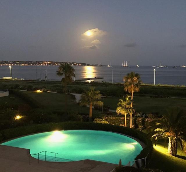 Vue Mer Juan Les Pins Antibes Esterno foto