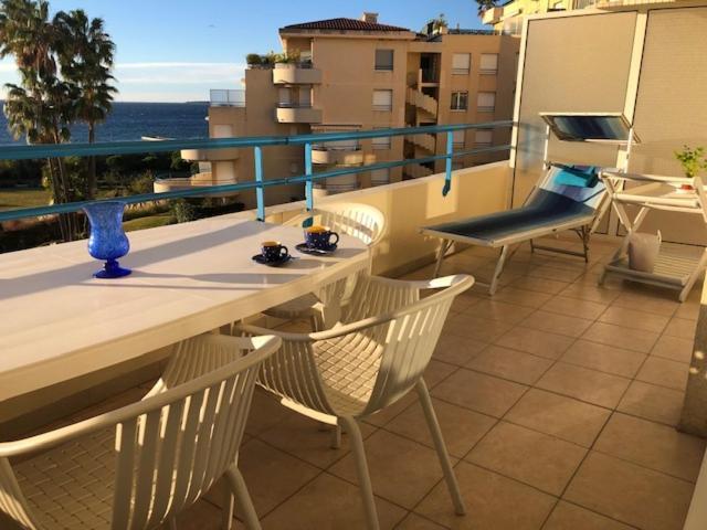 Vue Mer Juan Les Pins Antibes Esterno foto