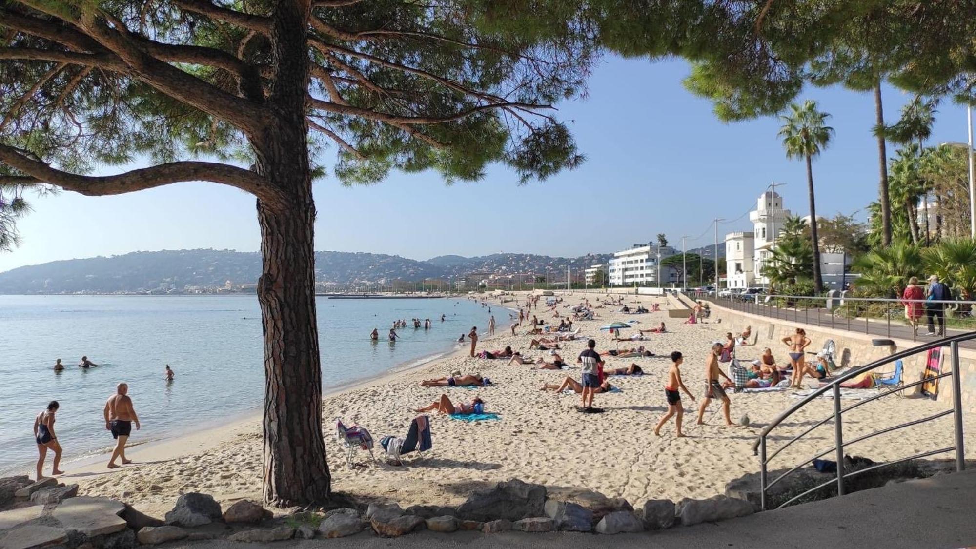 Vue Mer Juan Les Pins Antibes Esterno foto